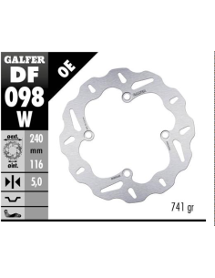 Disco GALFER Wave Fijo 240x5mm DF098W | Motoauto