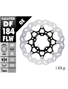 Disco GALFER Wave Flotante (C. Acero) DF184FLW | Motoauto