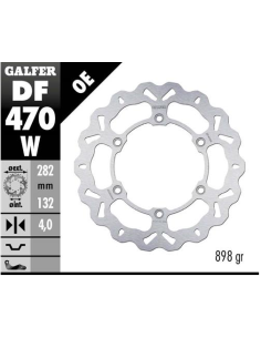 Disco GALFER Wave Fijo 282x4mm DF470W | Motoauto