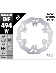 Disco GALFER Wave Fijo 267x4.5mm DF494W | Motoauto