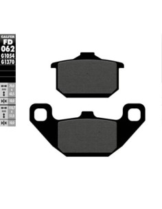 Pastillas GALFER FD062G1054 Semi Metal FD062G1054 | Motoauto