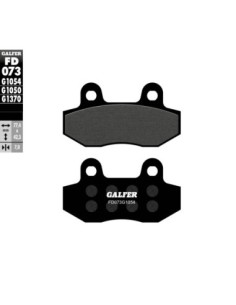 Pastillas GALFER FD073G1054 Semi Metal FD073G1054 | Motoauto