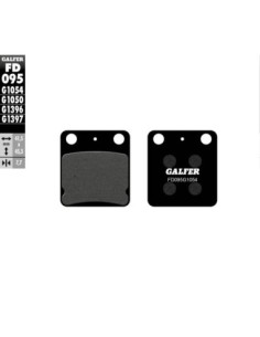 Pastillas GALFER FD095G1054 Semi Metal FD095G1054 | Motoauto