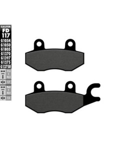 Pastillas GALFER FD117G1050 Scooter FD117G1050 | Motoauto
