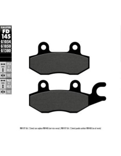 Pastillas GALFER FD145G1054 Semi Metal FD145G1054 | Motoauto