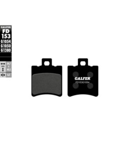Pastillas GALFER FD153G1054 Semi Metal FD153G1054 | Motoauto