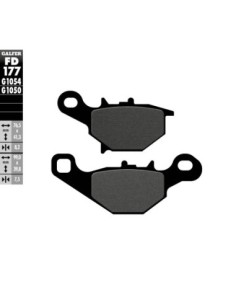 Pastillas GALFER FD177G1054 Semi Metal FD177G1054 | Motoauto