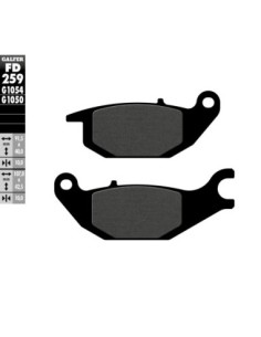 Pastillas GALFER FD259G1050 Scooter FD259G1050 | Motoauto