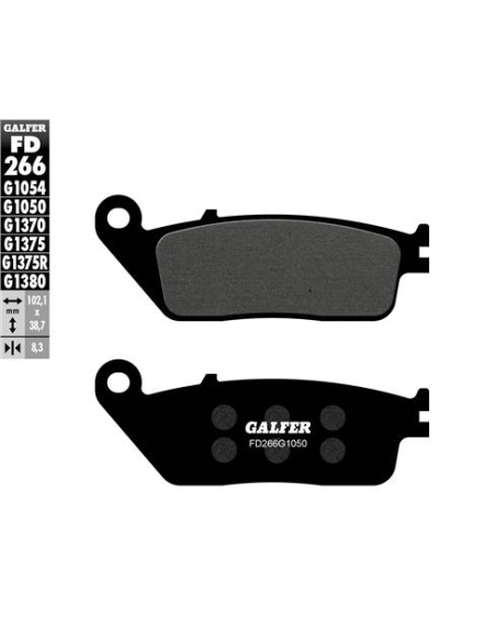 Pastillas GALFER FD266G1375R Sinter FD266G1375R | Motoauto