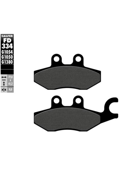 Pastillas GALFER FD334G1050 Scooter FD334G1050 | Motoauto