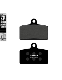 Pastillas GALFER FD341G1054 Semi Metal FD341G1054 | Motoauto