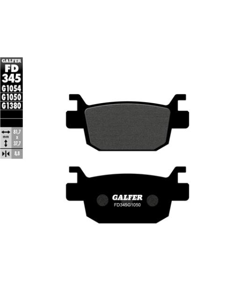 Pastillas GALFER FD345G1380 Scooter FD345G1380 | Motoauto
