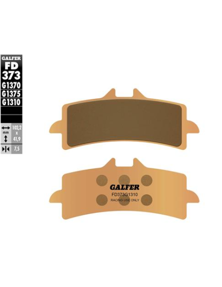Pastillas GALFER FD373G1375 Sinter FD373G1375 | Motoauto
