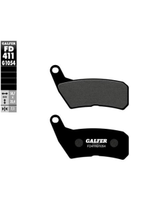 Pastillas GALFER FD411G1054 Semi Metal FD411G1054 | Motoauto