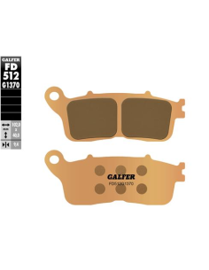 Pastillas GALFER FD512G1370 Sinter FD512G1370 | Motoauto