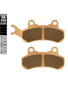 Pastillas GALFER FD515G1397 Sinter FD515G1397 | Motoauto