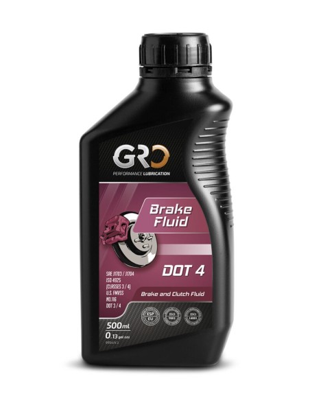 LIquido de frenos DOT4 GRo 500cc 9030186 | Motoauto