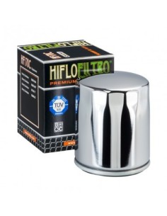 FILTRO ACEITE HIFLO HF170C CROMADO (50) HF170C | Motoauto