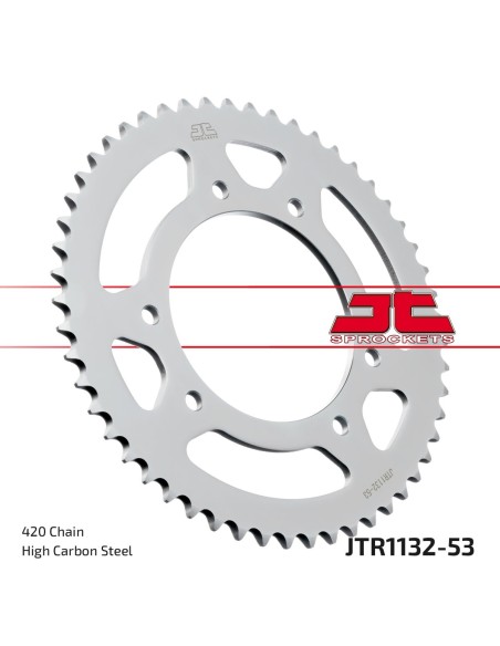 Corona JT Sprockets Acero JTR113253 | Motoauto