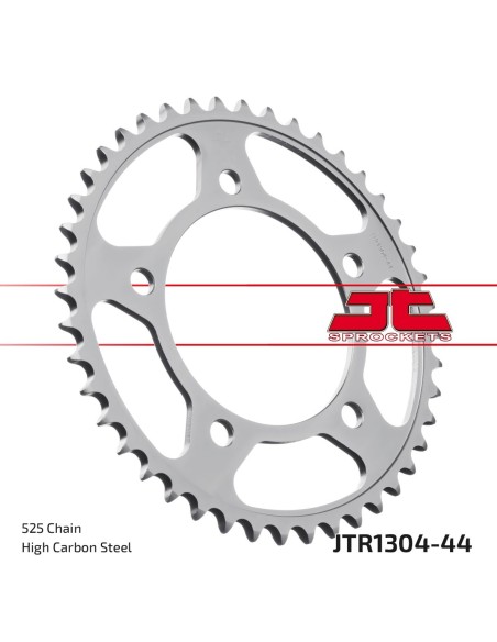 Corona JT Sprockets Acero JTR130444ZBK | Motoauto