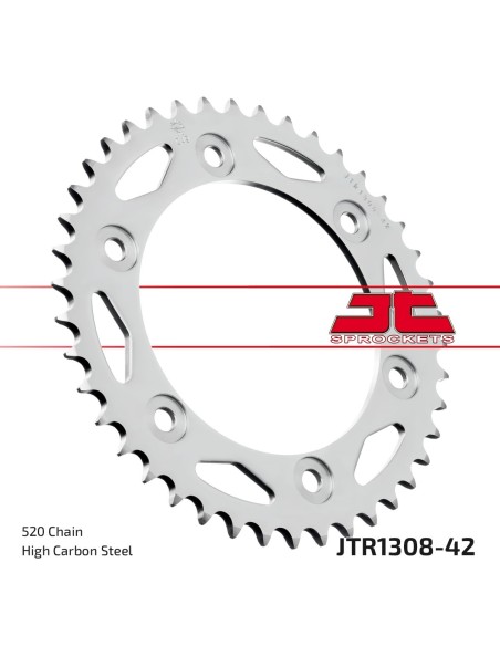 Corona JT Sprockets Acero JTR130842 | Motoauto