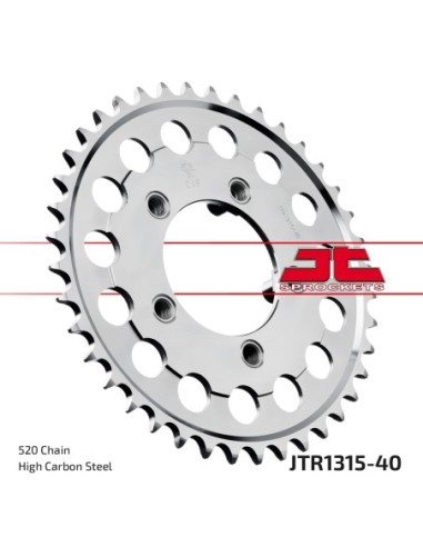 Corona JT Sprockets Acero JTR131540 | Motoauto