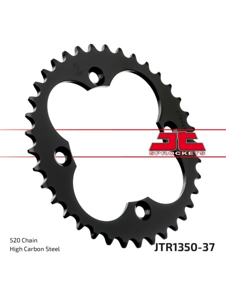Corona JT Sprockets Acero JTR135037 | Motoauto