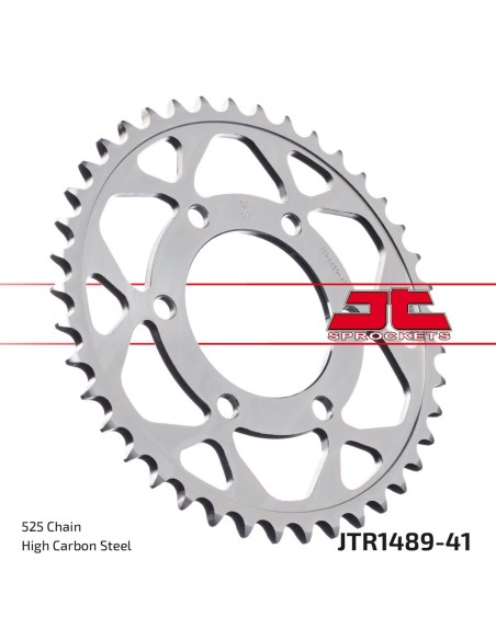 Corona JT Sprockets Acero JTR148941ZBK | Motoauto