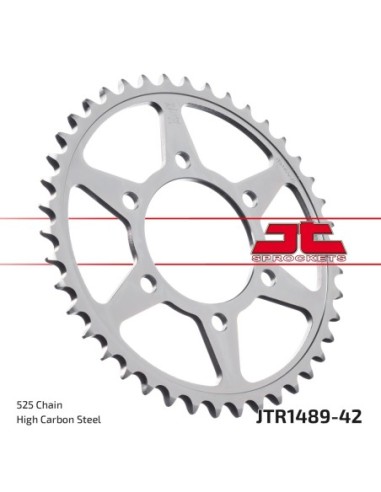 Corona JT Sprockets Acero JTR148942 | Motoauto