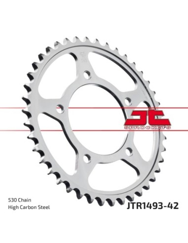 Corona JT Sprockets Acero JTR149342ZBK | Motoauto