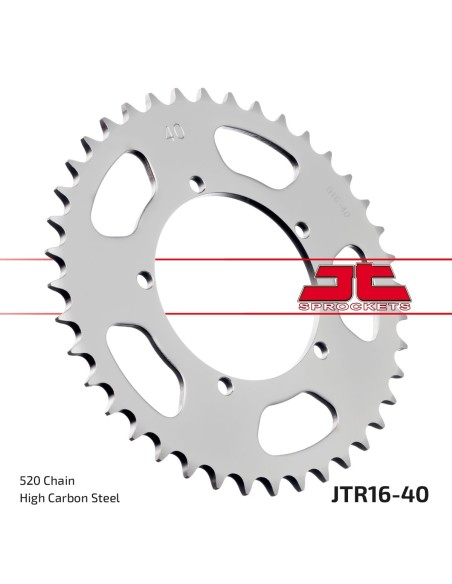 Corona JT Sprockets Acero JTR1640 | Motoauto