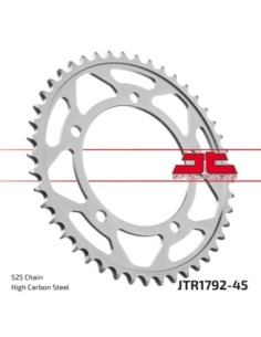 Corona JT Sprockets Acero JTR179245ZBK | Motoauto