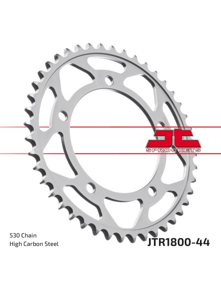 Corona JT Sprockets Acero JTR180044ZBK | Motoauto