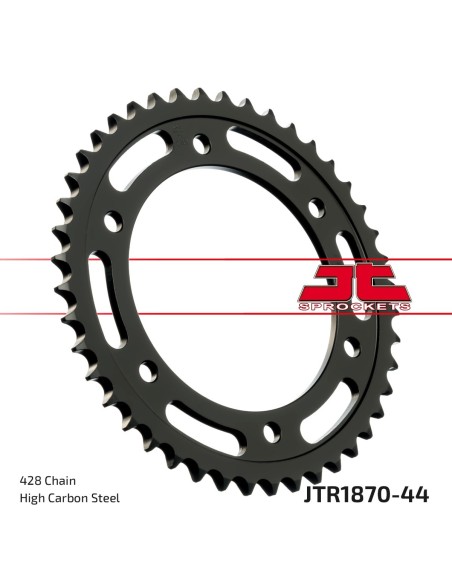 Corona JT Sprockets Acero JTR187044 | Motoauto