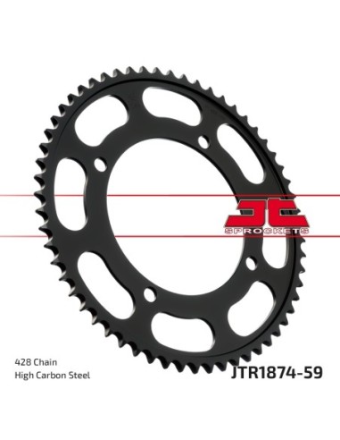 Corona JT Sprockets Acero JTR187459 | Motoauto