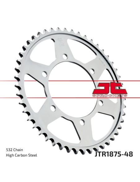 Corona JT Sprockets Acero JTR187548 | Motoauto