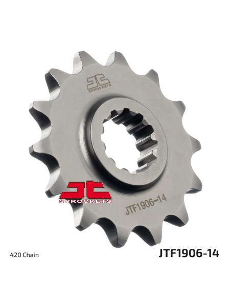 Piñon JT Sprocekts Acero JTF190614 | Motoauto