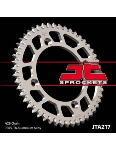 Corona de aluminio JT Sprockets 21756AL | Motoauto