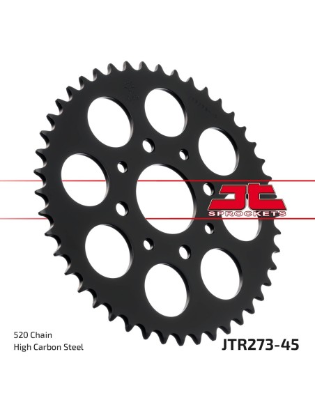 Corona JT Sprockets Acero JTR27345 | Motoauto