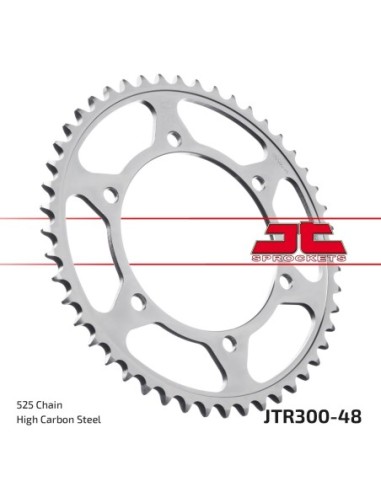 Corona JT Sprockets Acero JTR30048ZBK | Motoauto