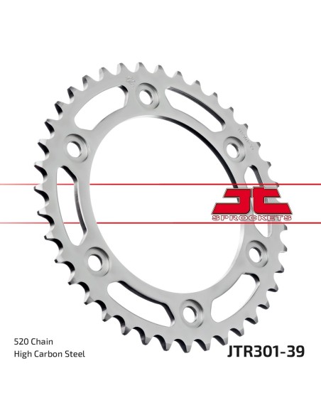 Corona JT Sprockets Acero JTR30139 | Motoauto