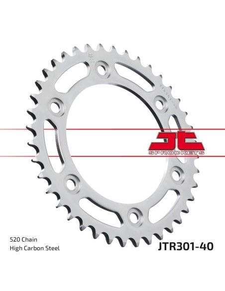 Corona JT Sprockets Acero JTR30140 | Motoauto