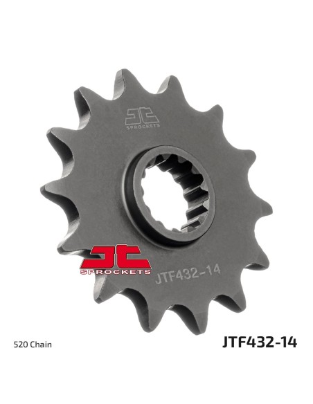Piñon JT Sprocekts Acero JTF43214SC | Motoauto