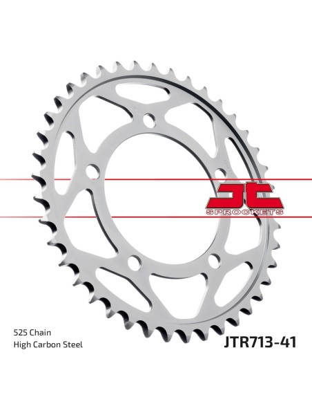 Corona JT Sprockets Acero JTR71341 | Motoauto