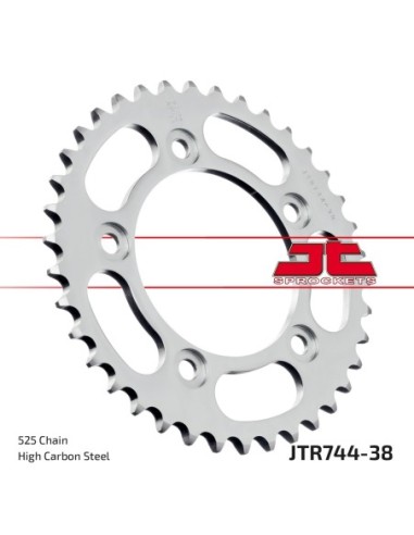 Corona JT Sprockets Acero JTR74438 | Motoauto