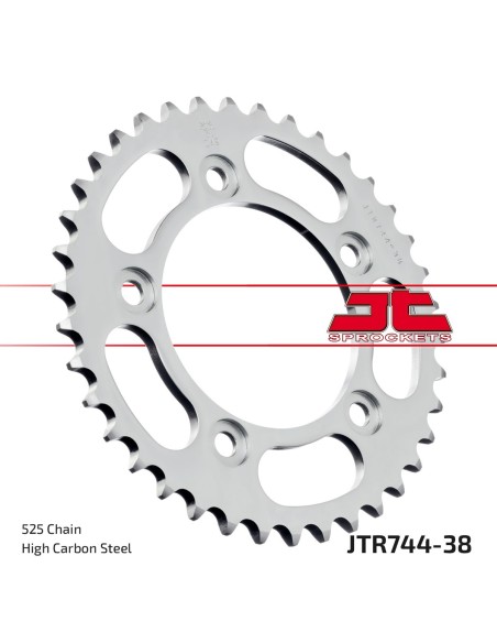 Corona JT Sprockets Acero JTR74438 | Motoauto
