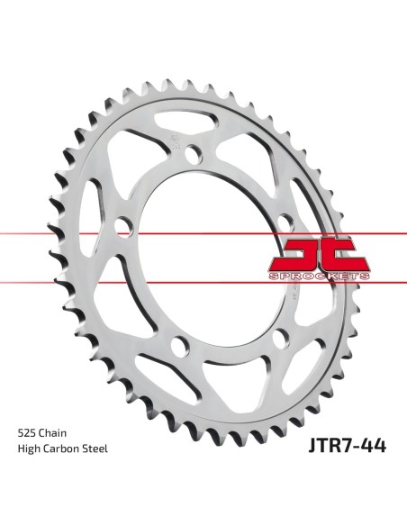 Corona JT Sprockets Acero JTR744ZBK | Motoauto