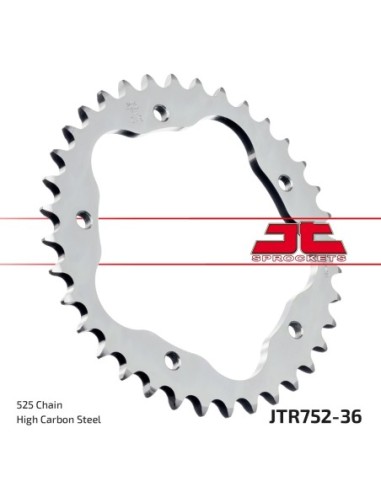 Corona JT Sprockets Acero JTR75236 | Motoauto