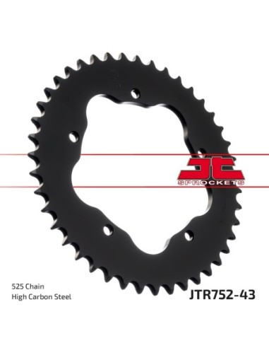 Corona JT Sprockets Acero JTR75243 | Motoauto