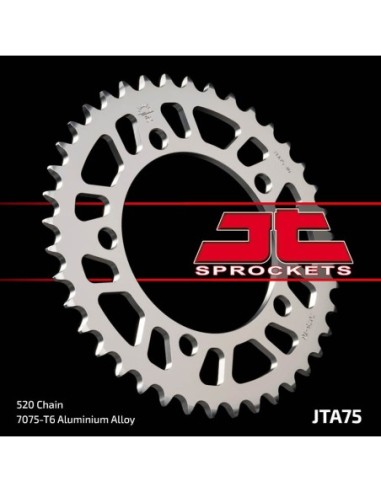 Corona JT Sprockets aluminio 7542AL | Motoauto